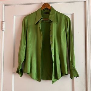 100% Silk Banana Republic Blouse
